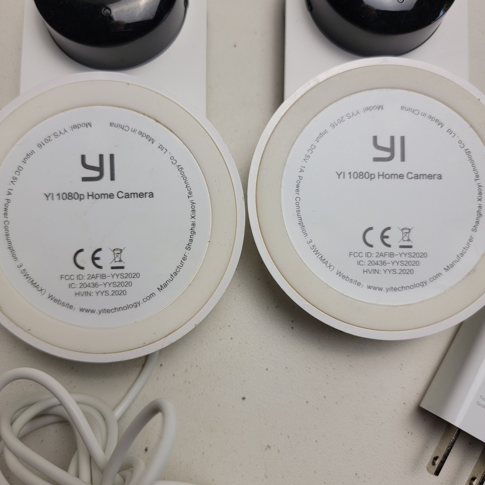 YI 1080p Home Camera Indoor Smart Security WiFi 4-Pack White YYS.2016 - Picture 9 of 10